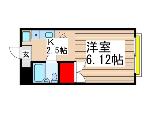 ＴＳＫコート八千代の物件間取画像